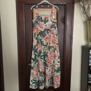 Tropical Tiered Sundress